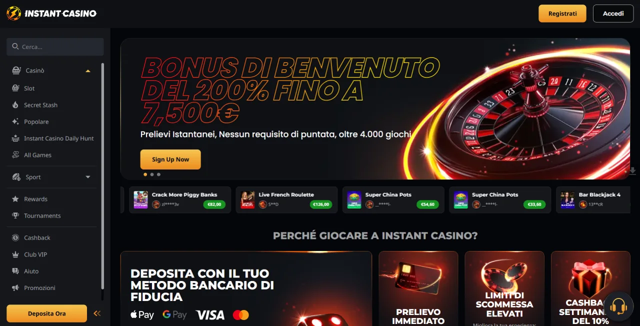 Instant Casino
